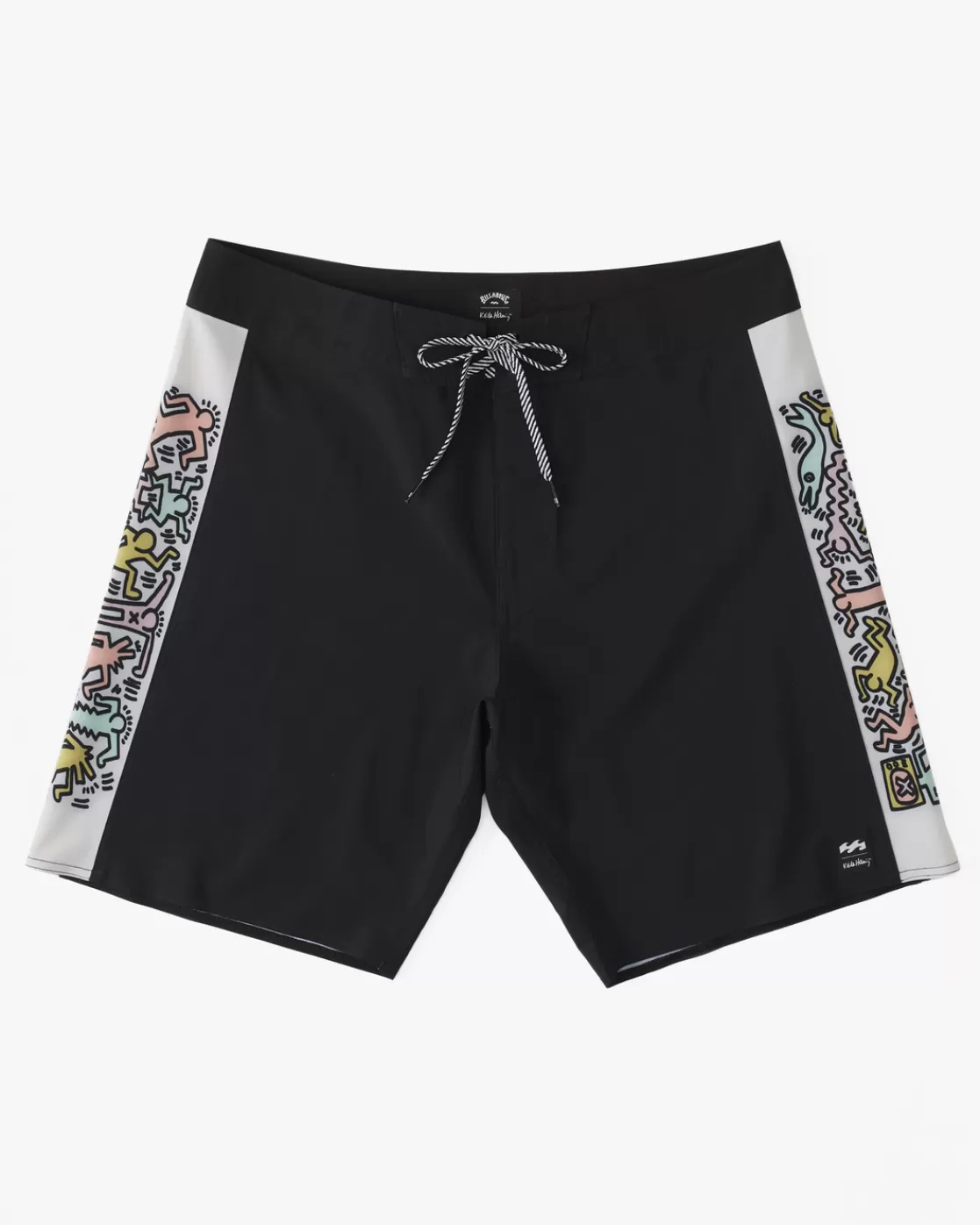 Flash Sale Billabong Keith Haring Jam Ciclo D Bah Pro Performance 19" Boardshorts BLACK