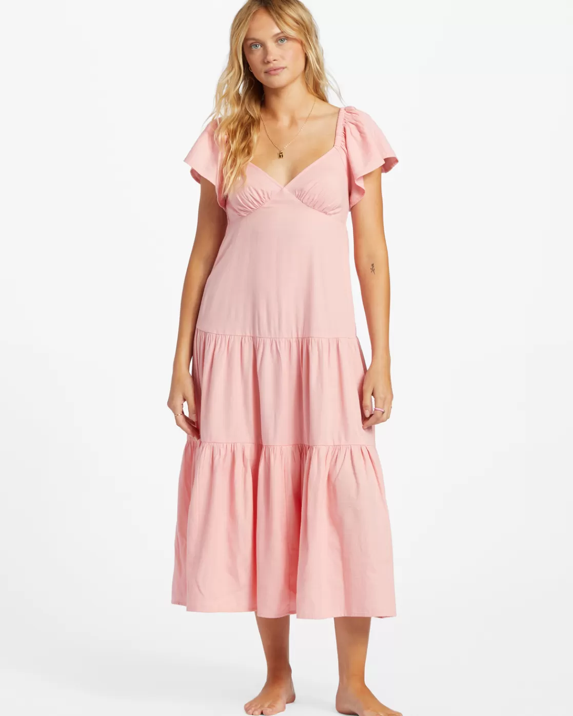 Best Sale Billabong Last Light Dress LIGHT SORBET