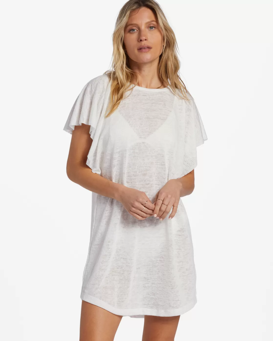 Online Billabong Out For Waves Cover-Up Dress SALT CRYSTAL 2