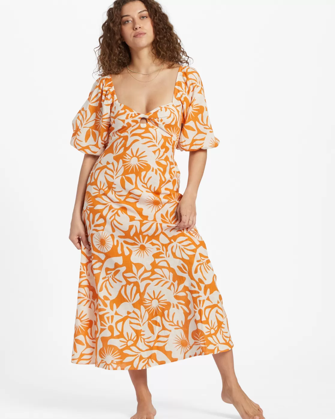 Store Billabong Paradise Cove 2 Dress DRIED MANGO