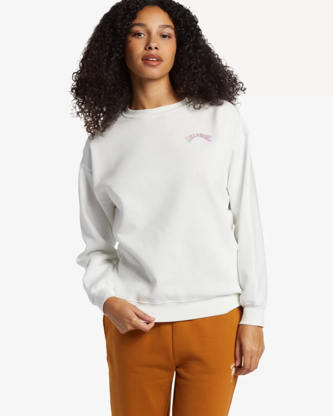 Cheap Billabong Paradise Feels Sweatshirt SALT CRYSTAL