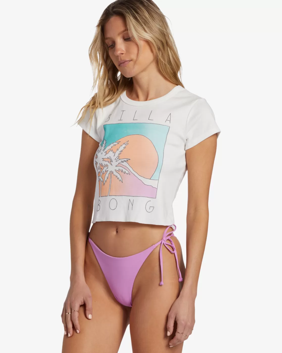 Flash Sale Billabong Pastel Dream T-Shirt SALT CRYSTAL