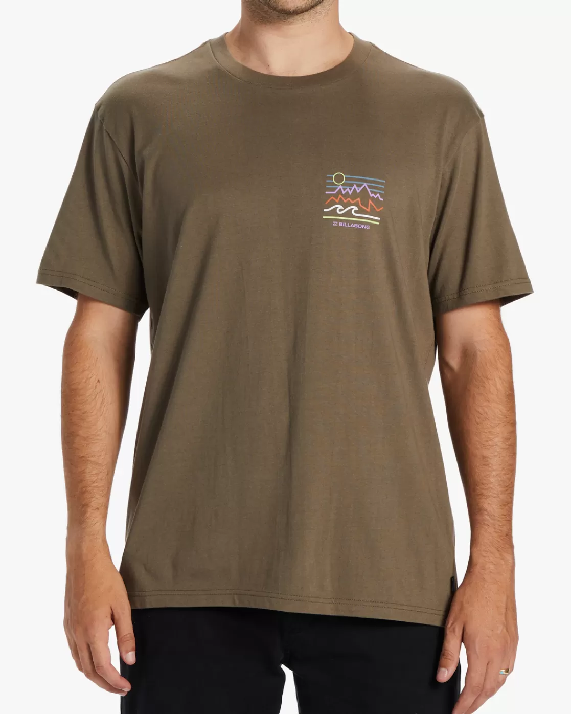 Discount Billabong Peak T-Shirt BARK