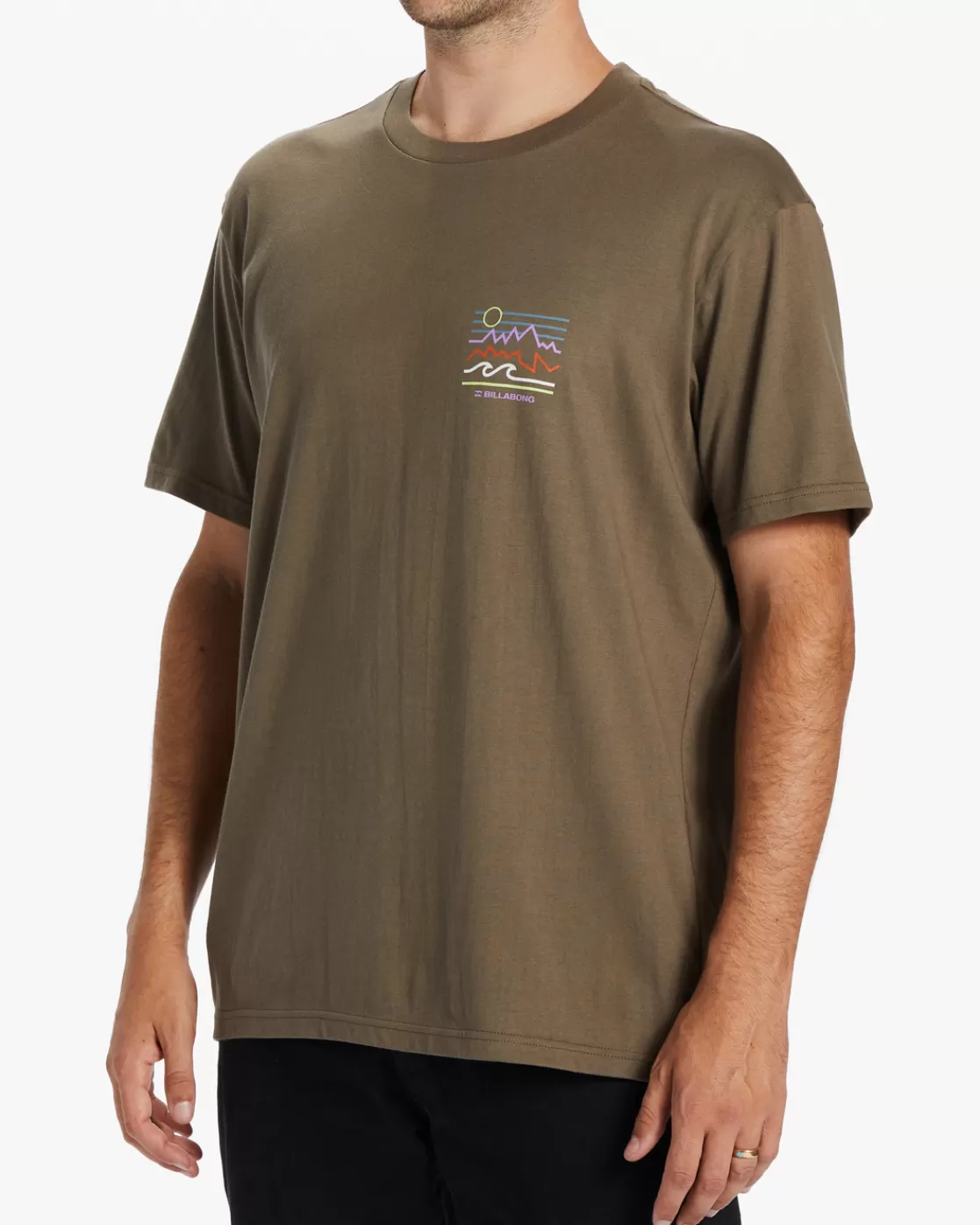 Discount Billabong Peak T-Shirt BARK