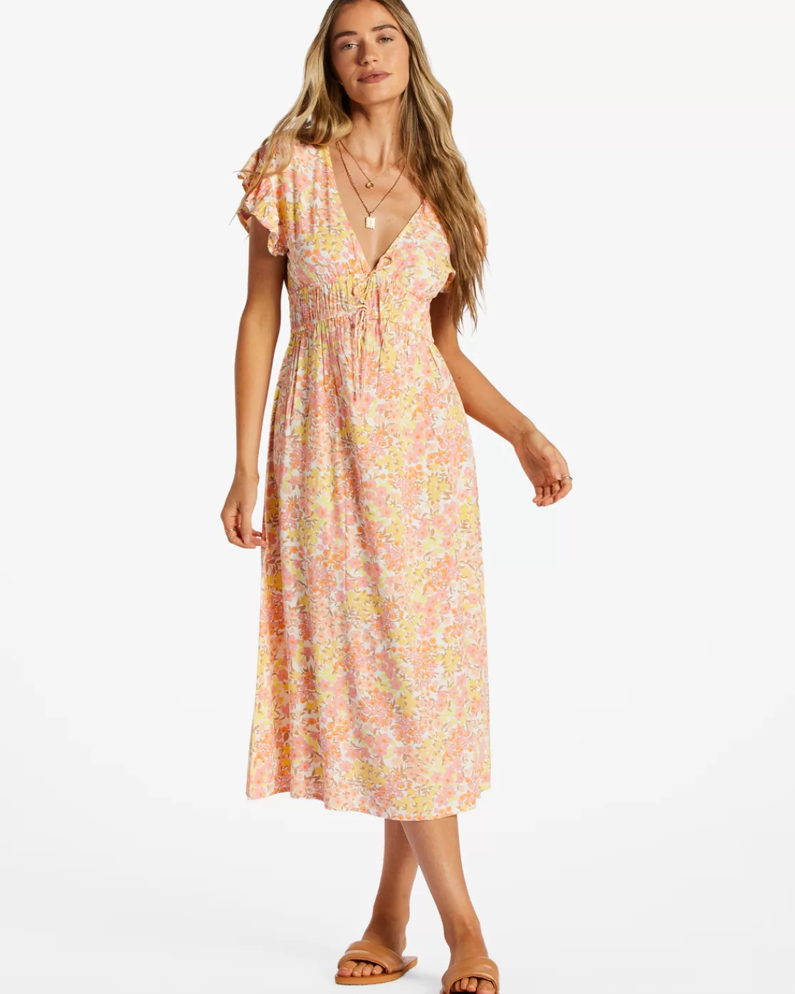 Store Billabong Picnic Date Midi Dress PALOMA