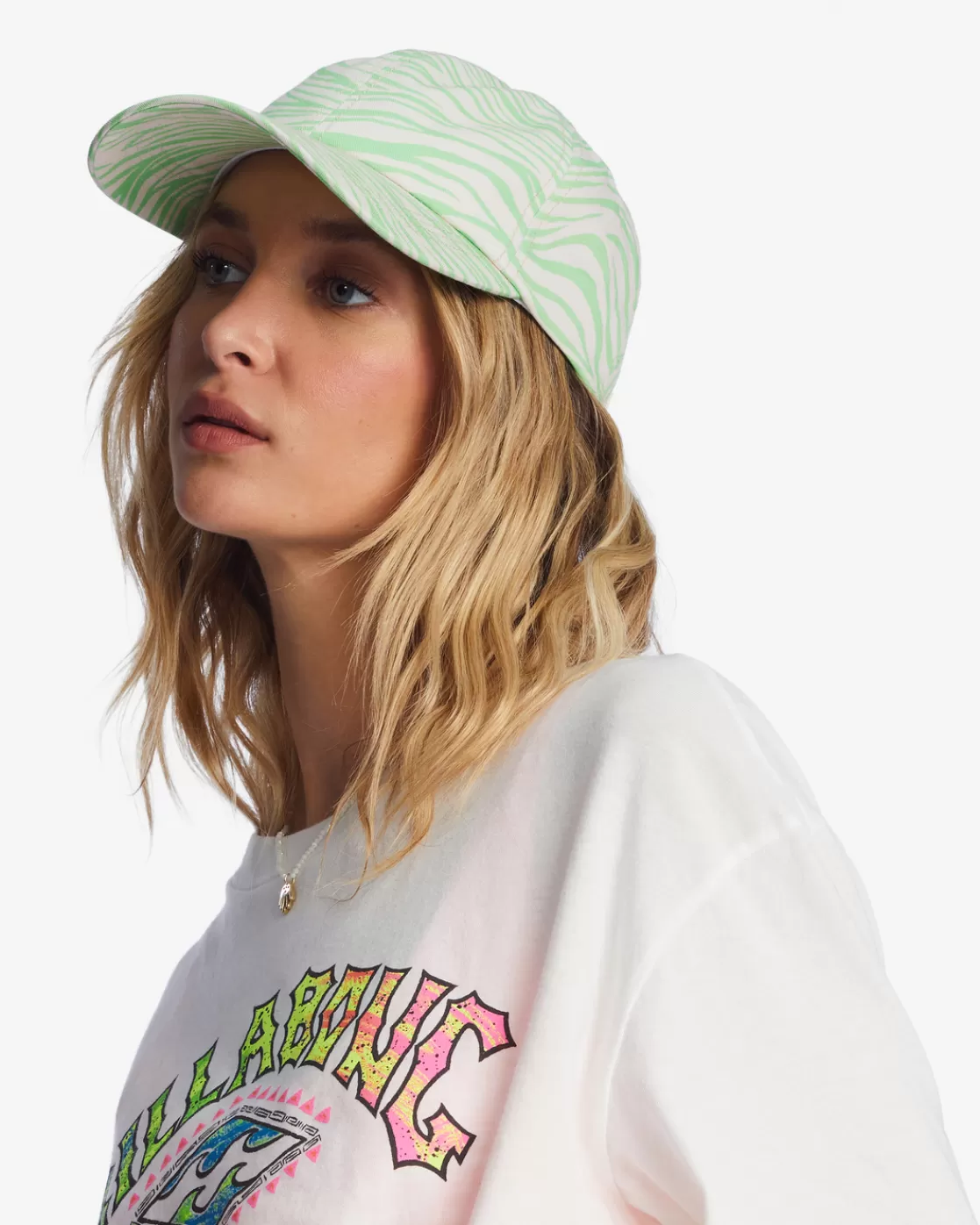 Online Billabong Pipe Dad Trucker Hat LIME TIME