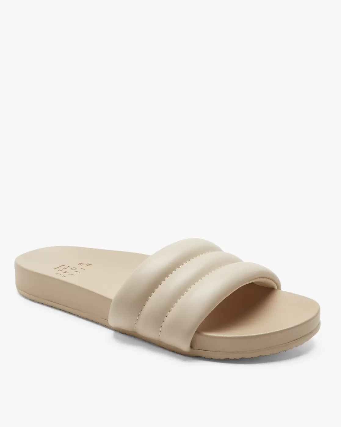 Shop Billabong Playa Vista Slide Sandals CASHEW