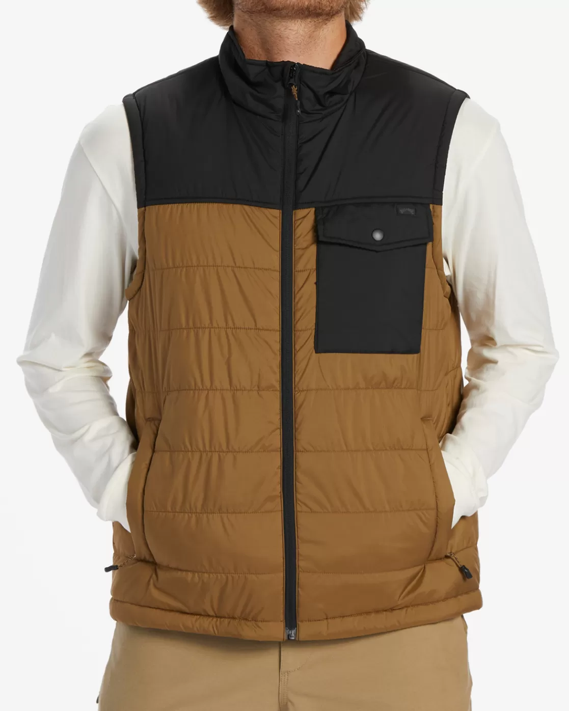 Store Billabong Prism Vest Quilted Vest OTTER