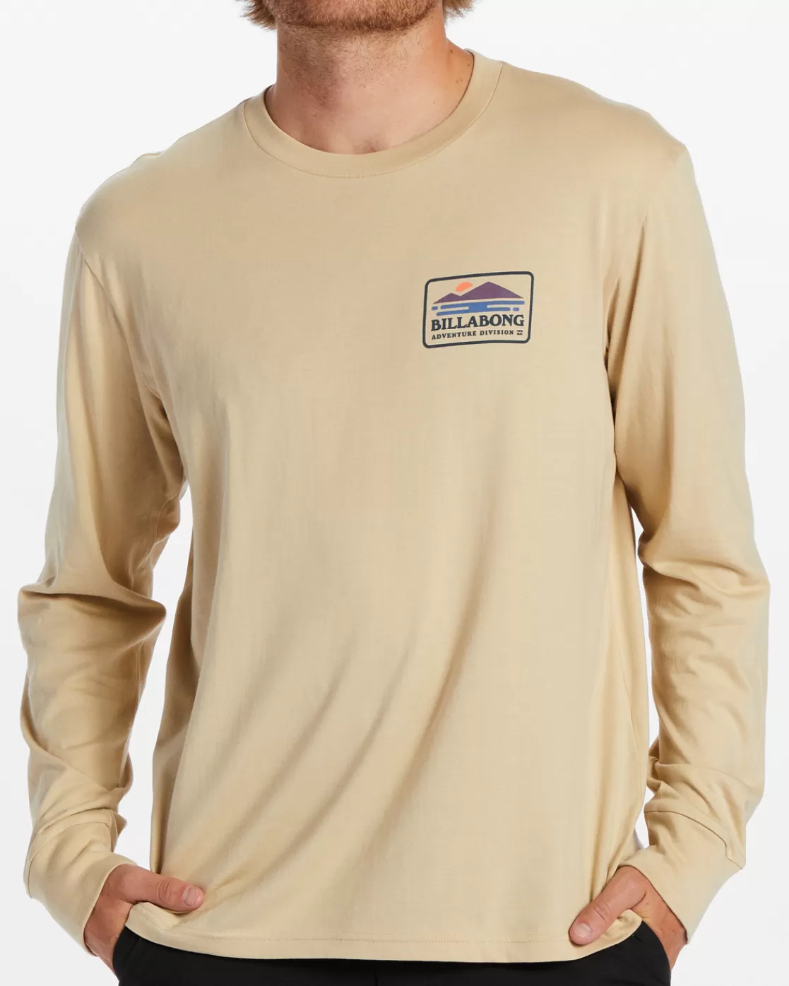 Best Sale Billabong Range Long Sleeve T-Shirt DESERT