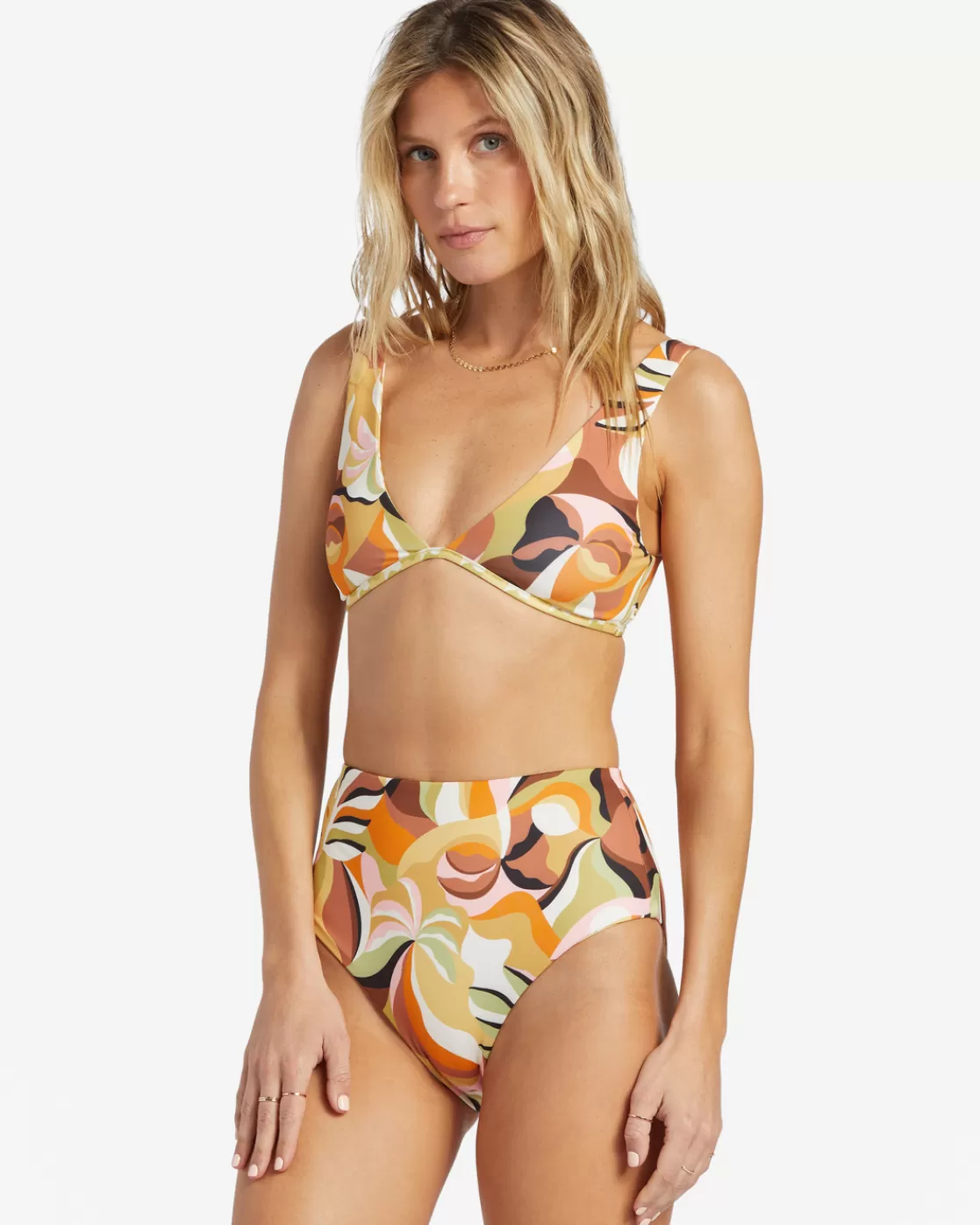 Outlet Billabong Return To Paradise Rev H Retro Bikini Bottom MULTI