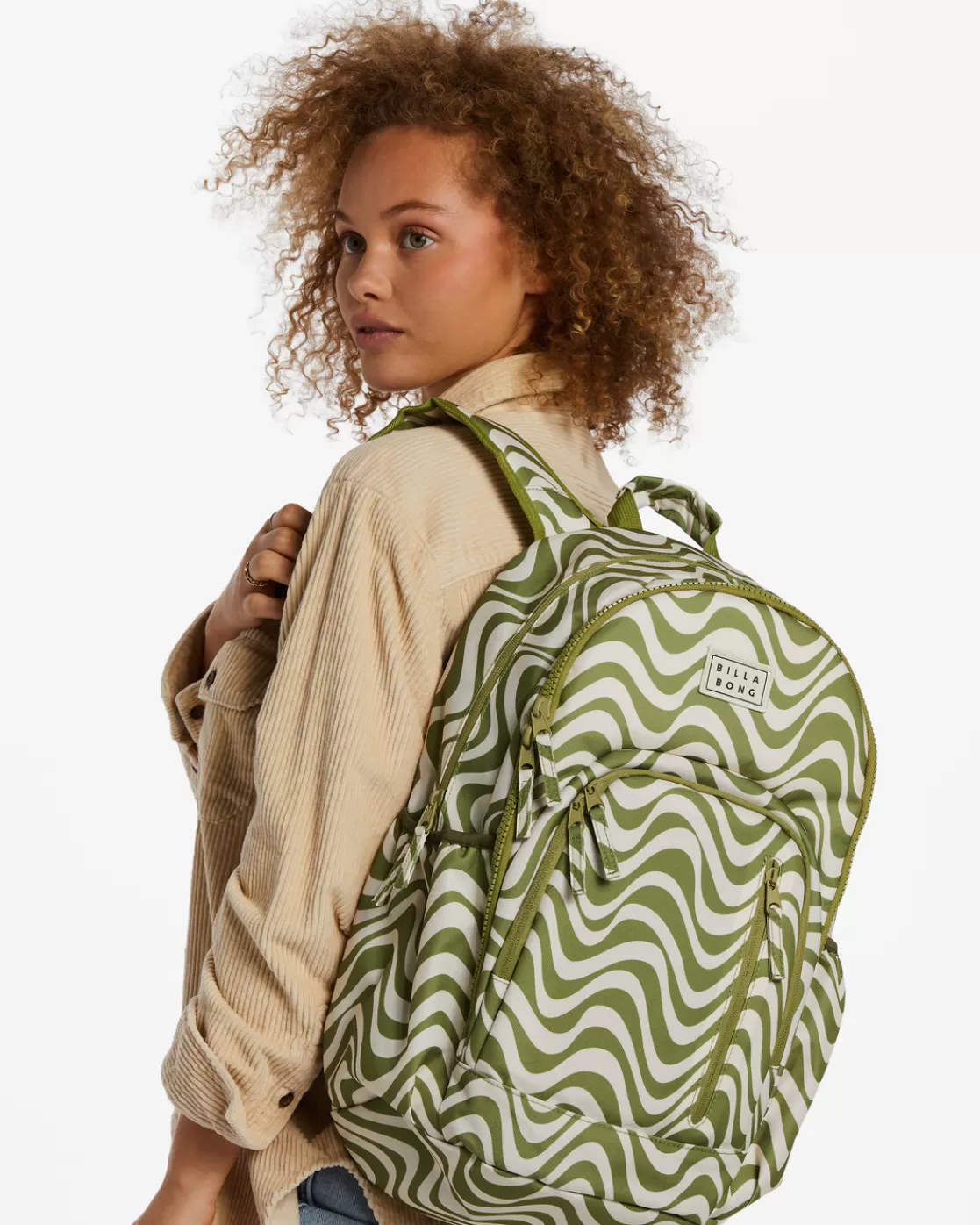 Clearance Billabong Roadie Backpack GREEN EYES