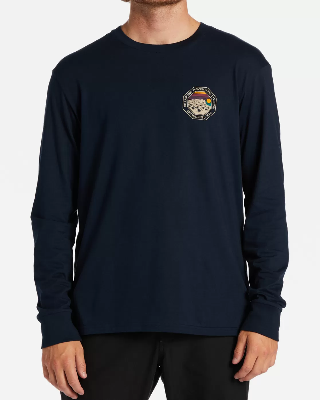 Online Billabong Rockies Long Sleeve T-Shirt NAVY