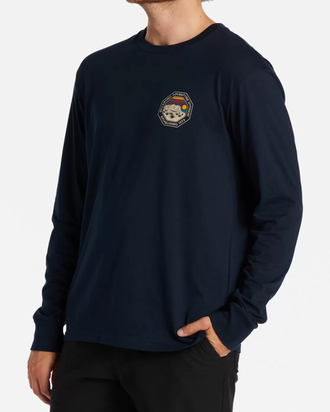 Online Billabong Rockies Long Sleeve T-Shirt NAVY