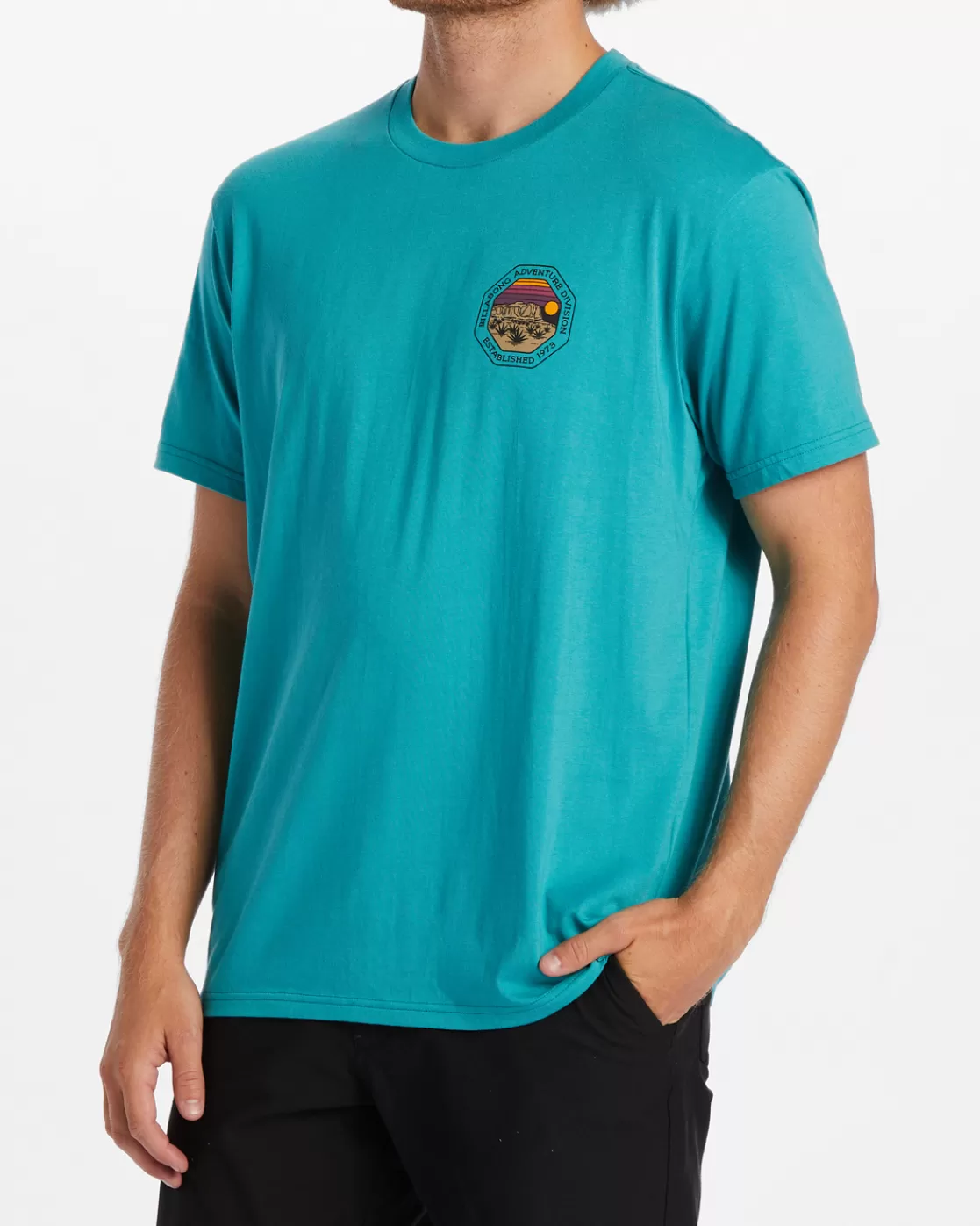 Hot Billabong Rockies T-Shirt SEAGREEN