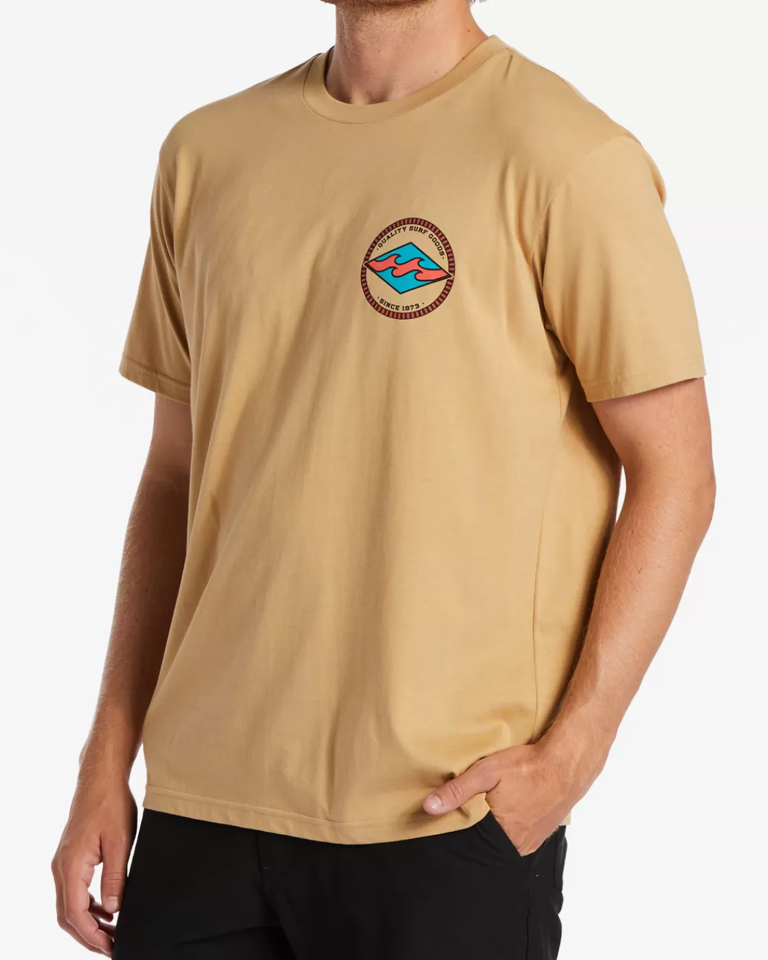 Discount Billabong Rotor Diamond T-Shirt DUSTY GOLD