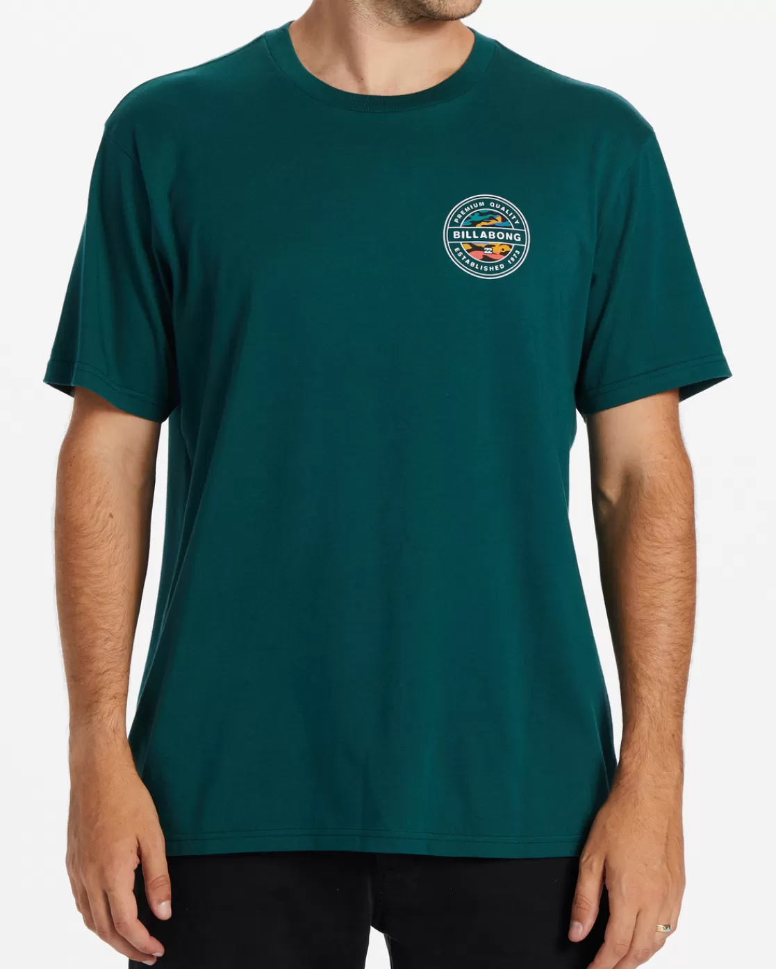 Best Billabong Rotor T-Shirt DEEP TEAL