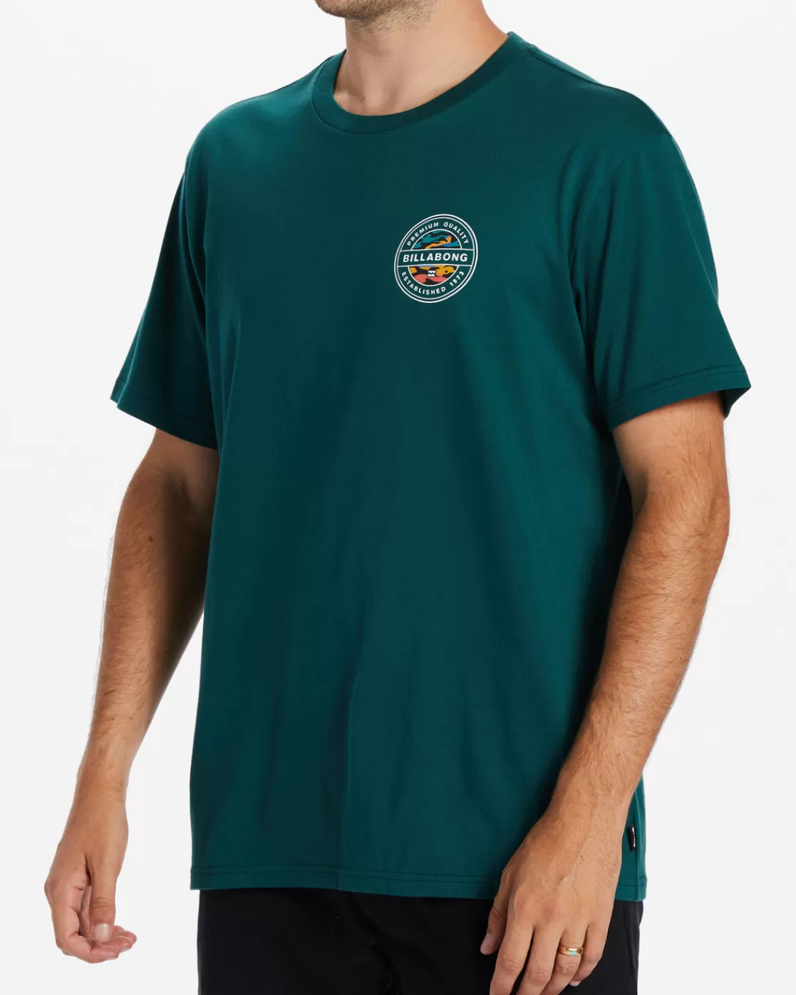 Best Billabong Rotor T-Shirt DEEP TEAL