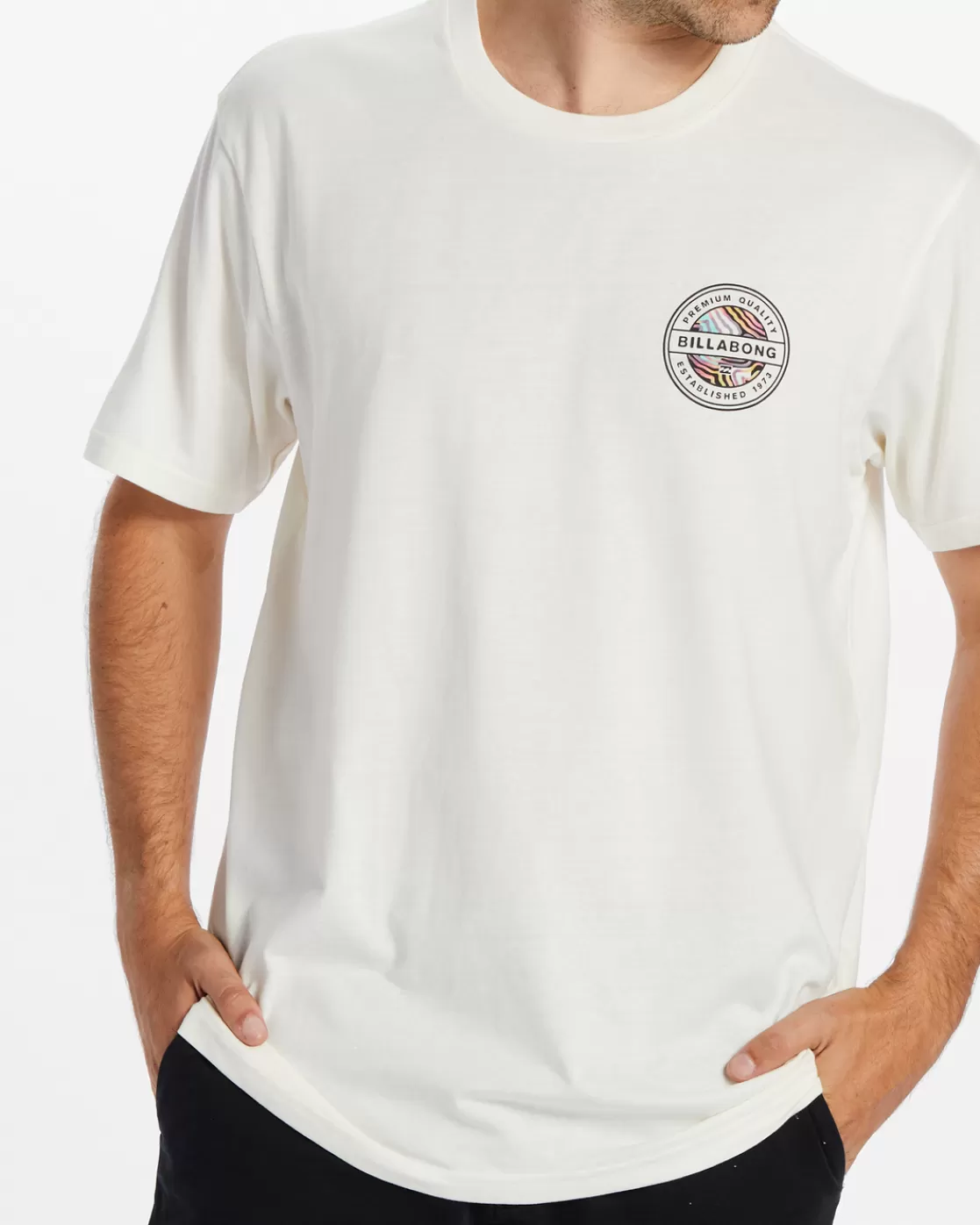 Fashion Billabong Rotor T-Shirt OFF WHITE