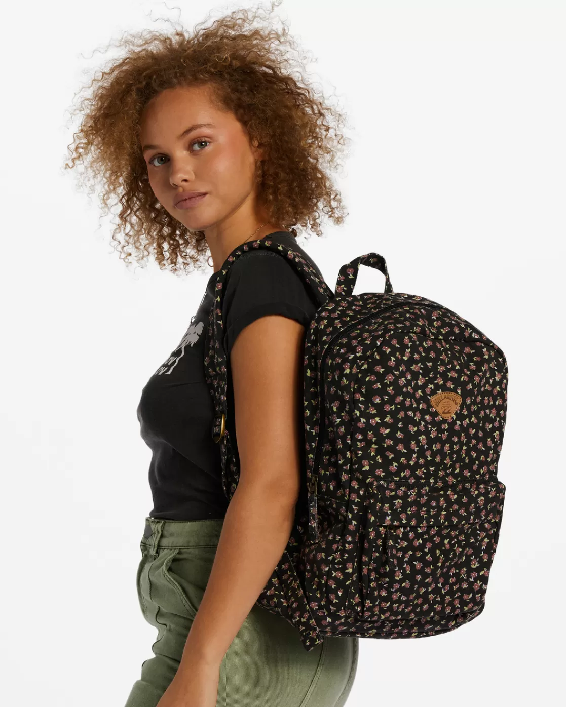 Store Billabong Schools Out Canvas Backpack BLACK PEBBLE