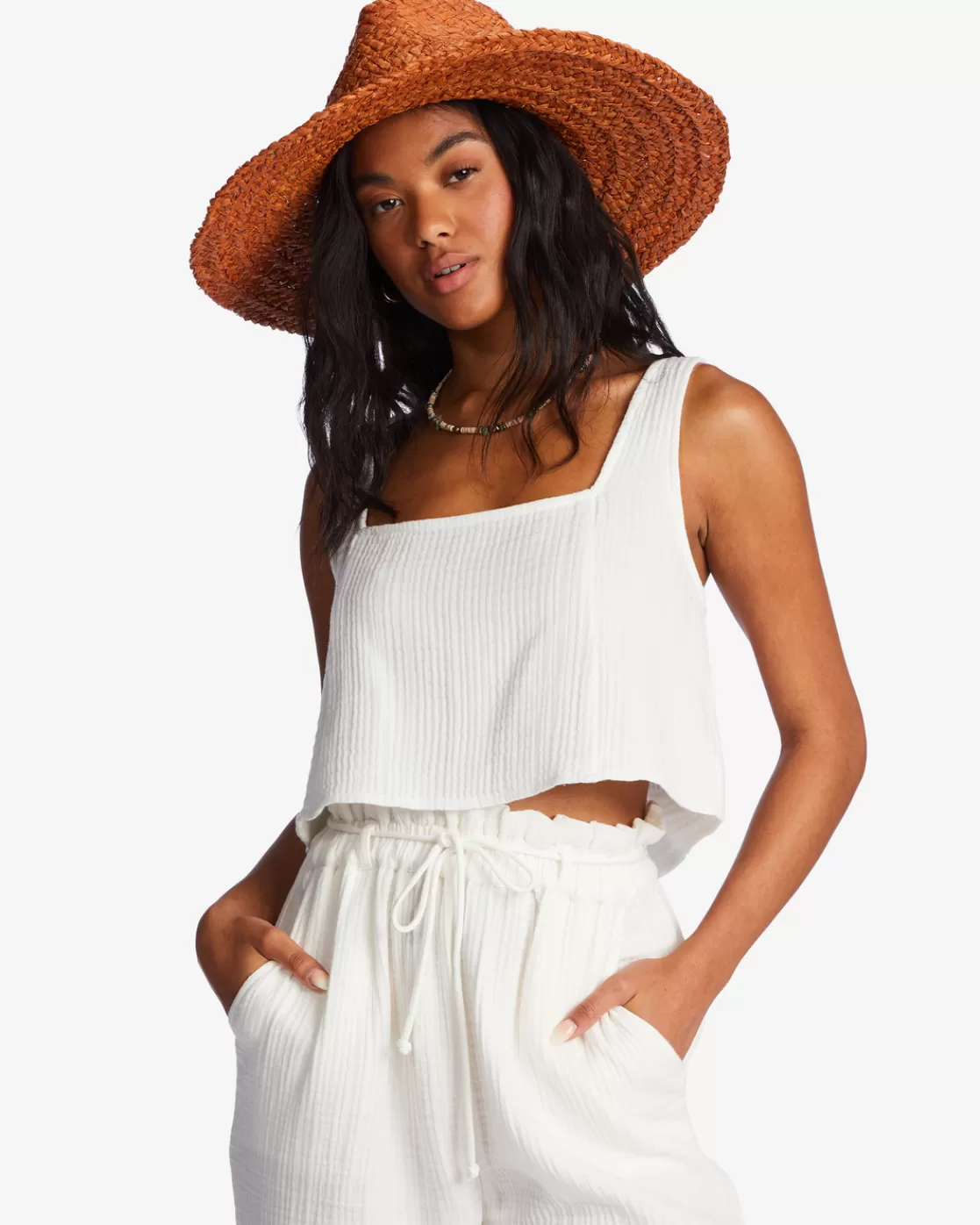 Store Billabong Sea Mist Straw Hat BRICK