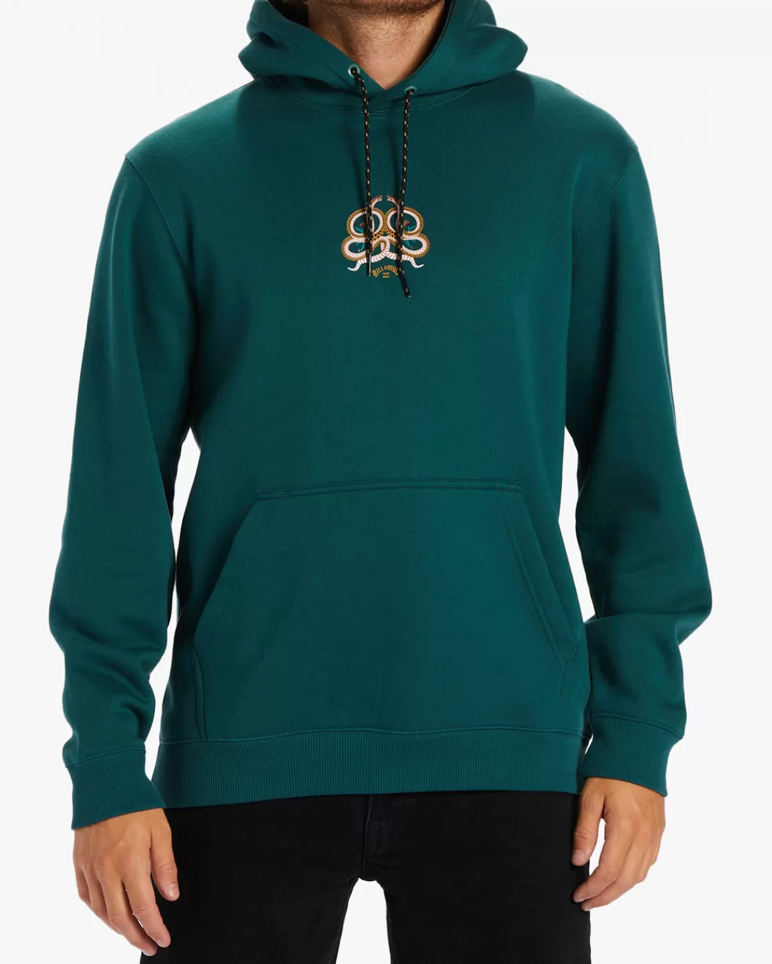 Best Billabong Serpientes Hoodie DEEP TEAL