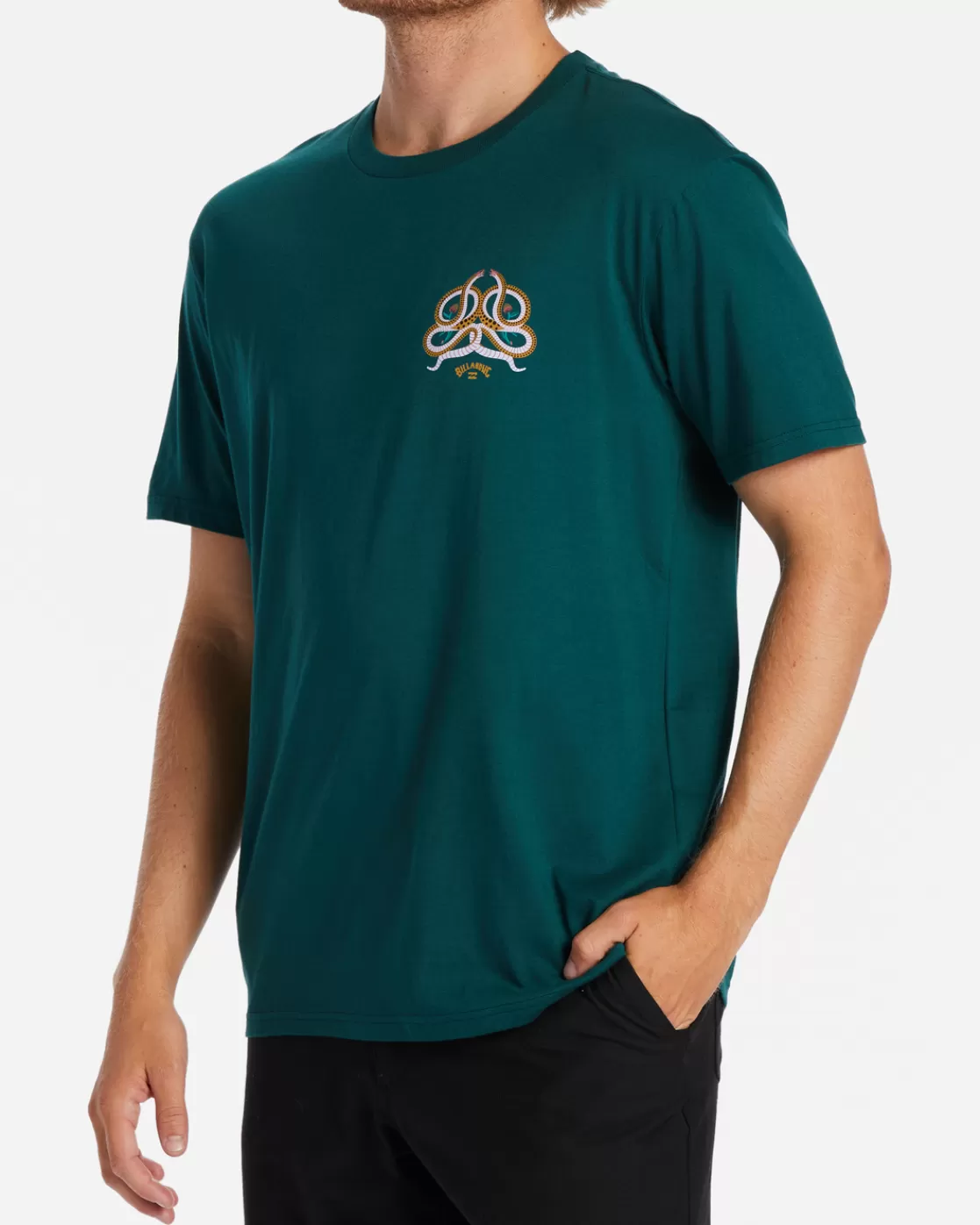 Best Billabong Serpientes T-Shirt DEEP TEAL