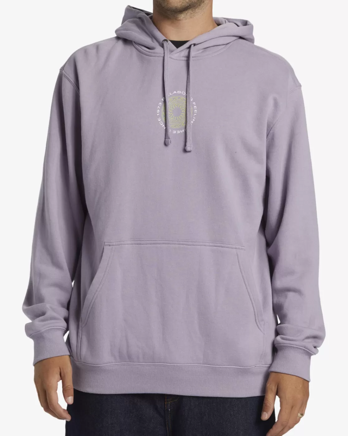 Cheap Billabong Shorebird Pullover Sweatshirt GREY VIOLET