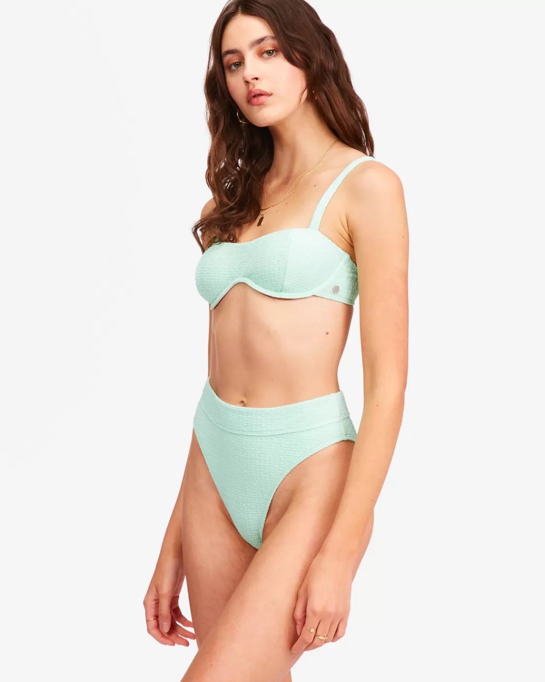 Best Sale Billabong So Dazed Olivia Underwire Bikini Top SPEARMINT