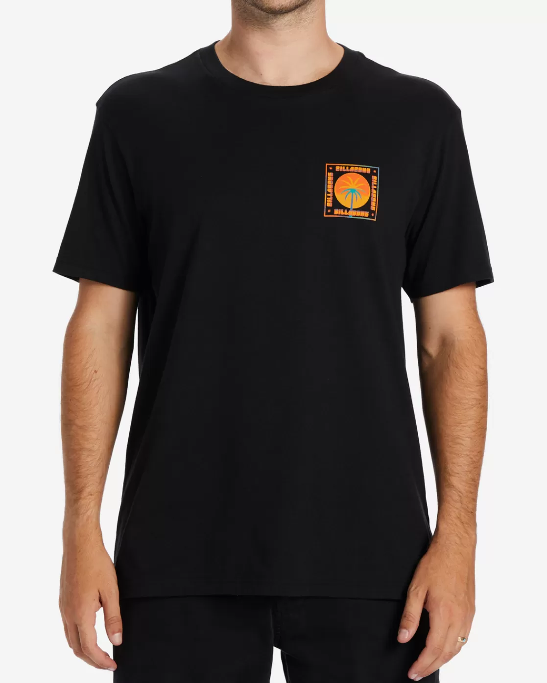 Shop Billabong Social T-Shirt BLACK