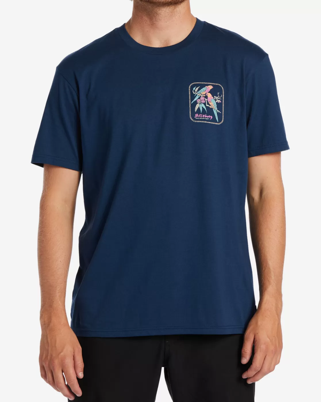 New Billabong Social T-Shirt DARK BLUE