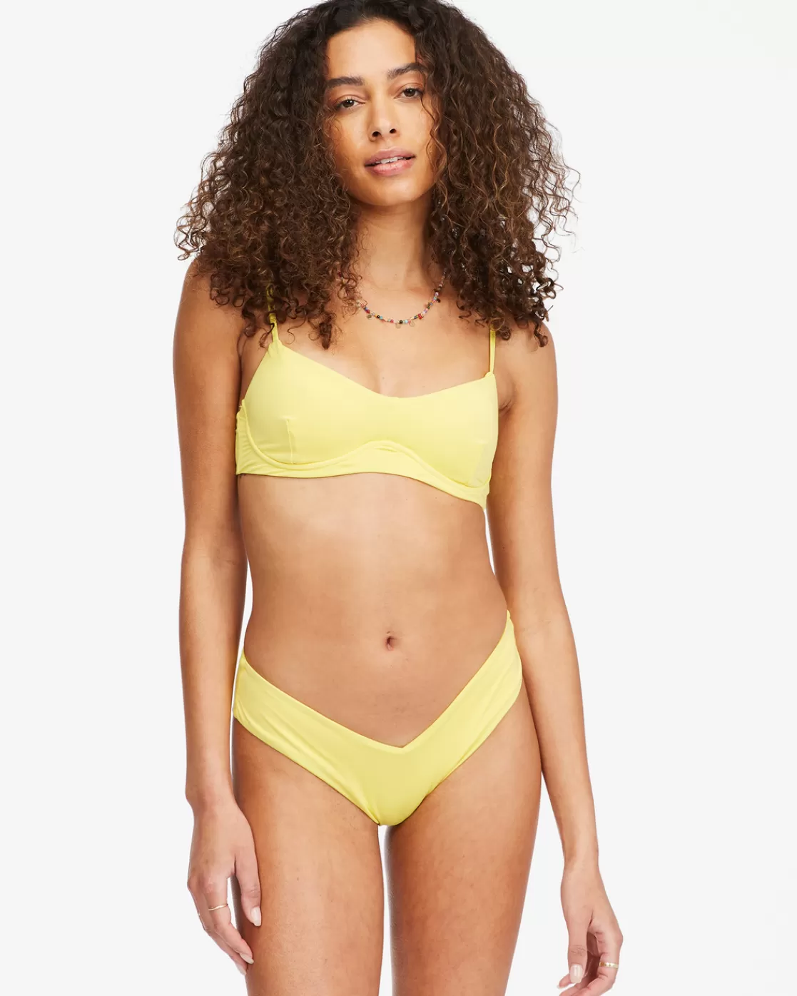 Sale Billabong Sol Searcher Kenzley Underwire Bikini Top CITRON