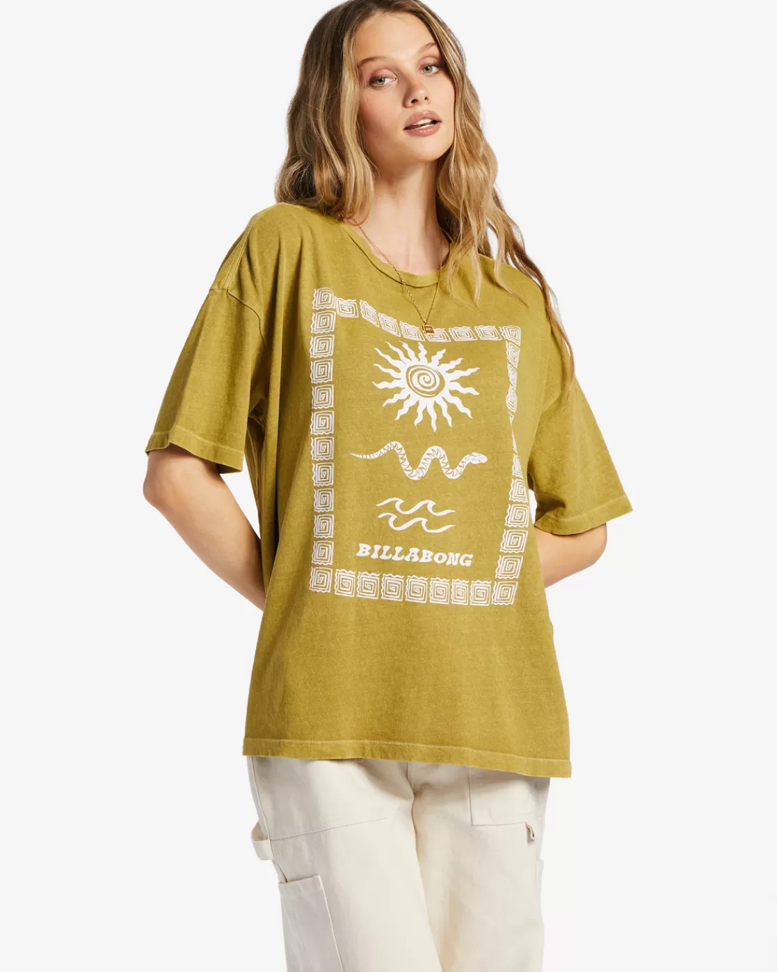 Cheap Billabong Spirit Inside T-Shirt KIWI