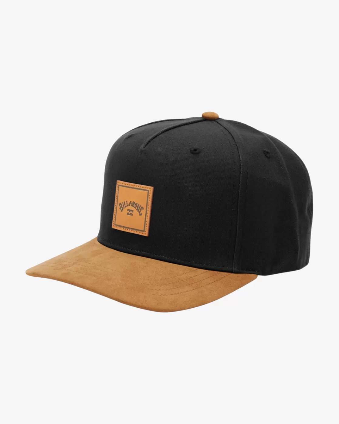 Clearance Billabong Stacked Snapback Hat BLACK/TAN