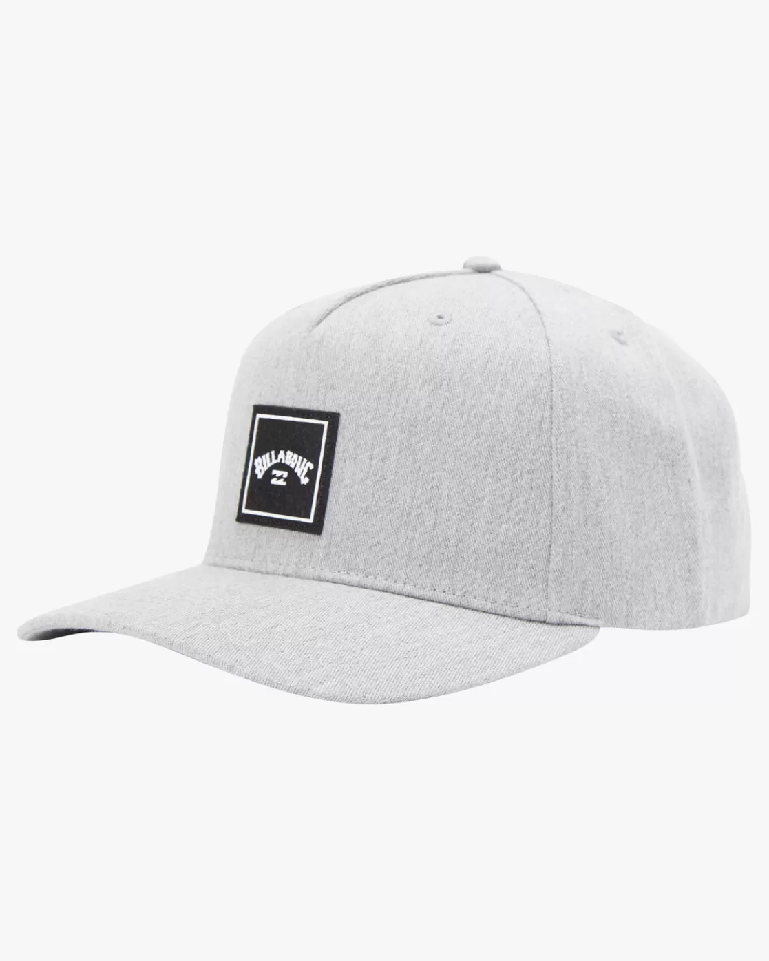 Clearance Billabong Stacked Snapback Hat GREY HEATHER