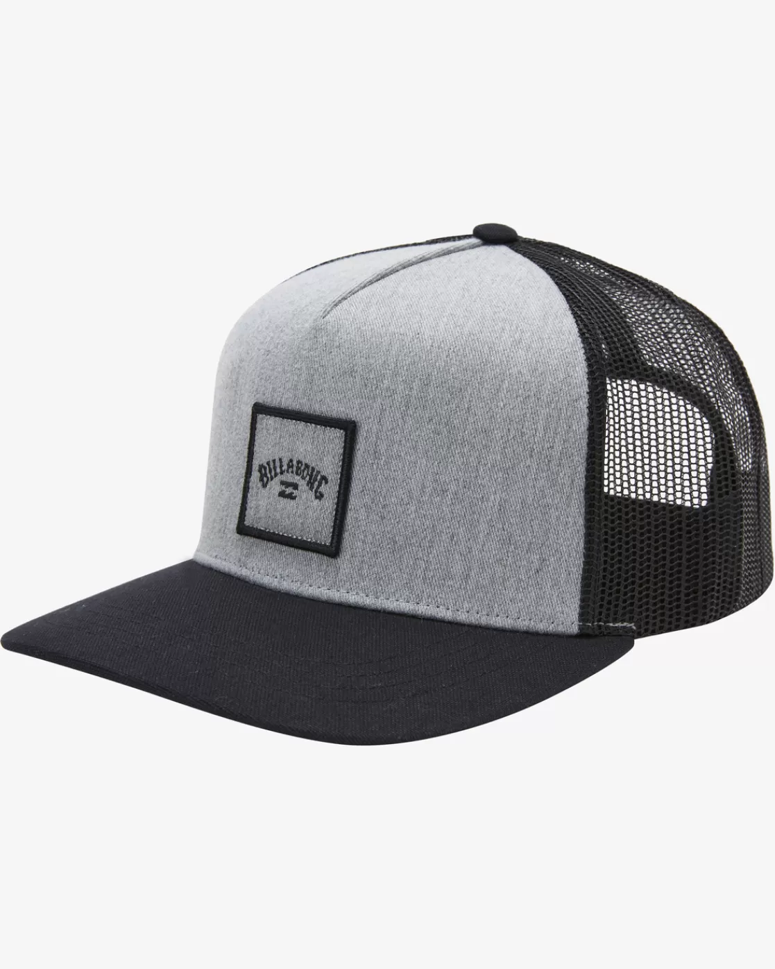 Sale Billabong Stacked Trucker Hat GREY HEATHER