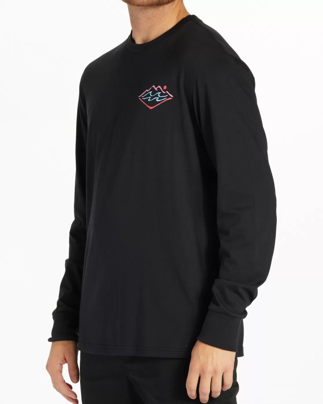 Fashion Billabong Summit Long Sleeve T-Shirt BLACK