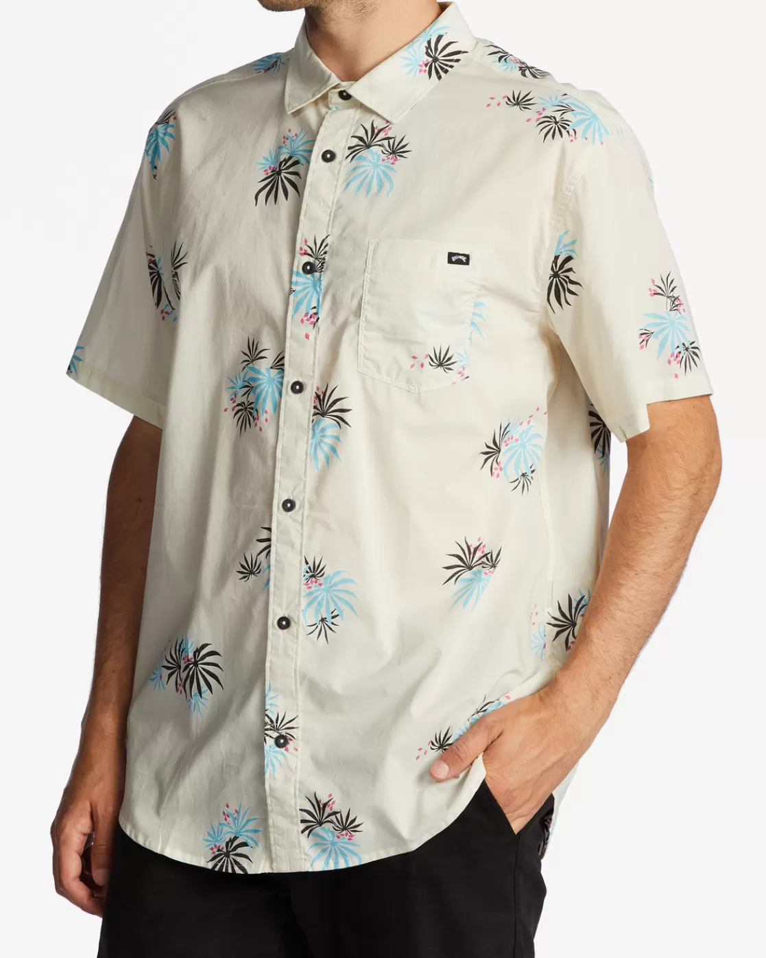 Fashion Billabong Sundays Mini Short Sleeve Shirt STONE