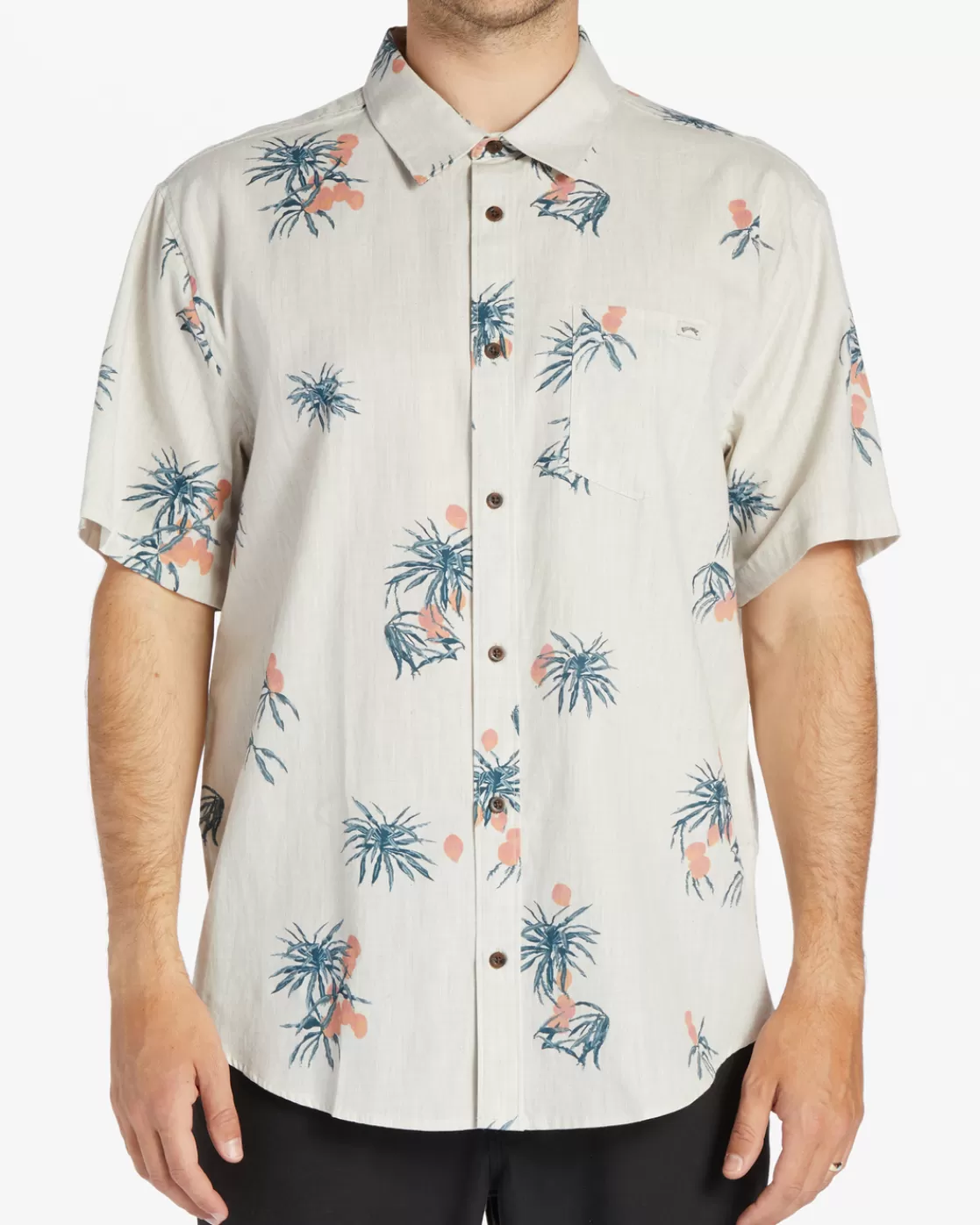 Flash Sale Billabong Sundays Mini Short Sleeve Shirt OYSTER