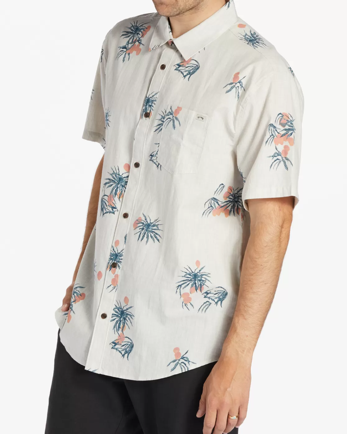 Flash Sale Billabong Sundays Mini Short Sleeve Shirt OYSTER