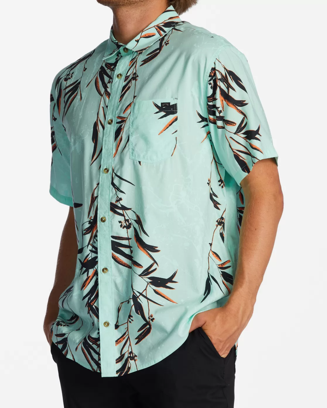 Online Billabong Sundays Short Sleeve Shirt MINT