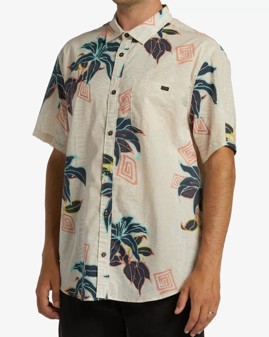 Best Billabong Sundays Short Sleeve Shirt BONE