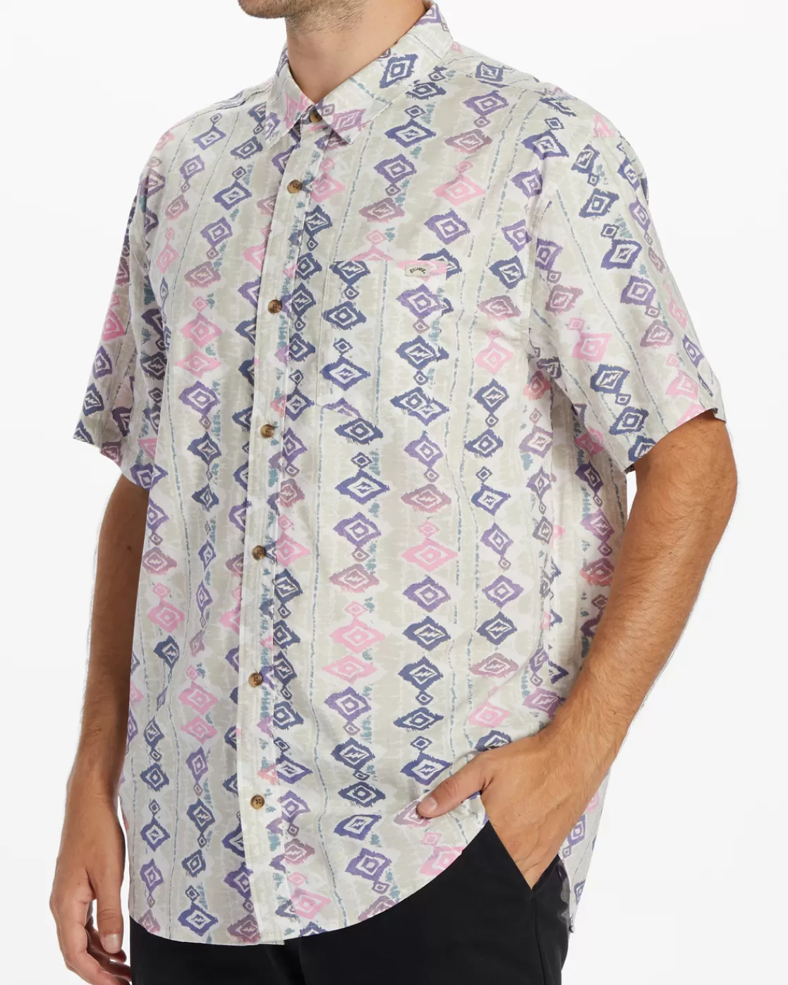 Outlet Billabong Sundays Short Sleeve Shirt CHINO