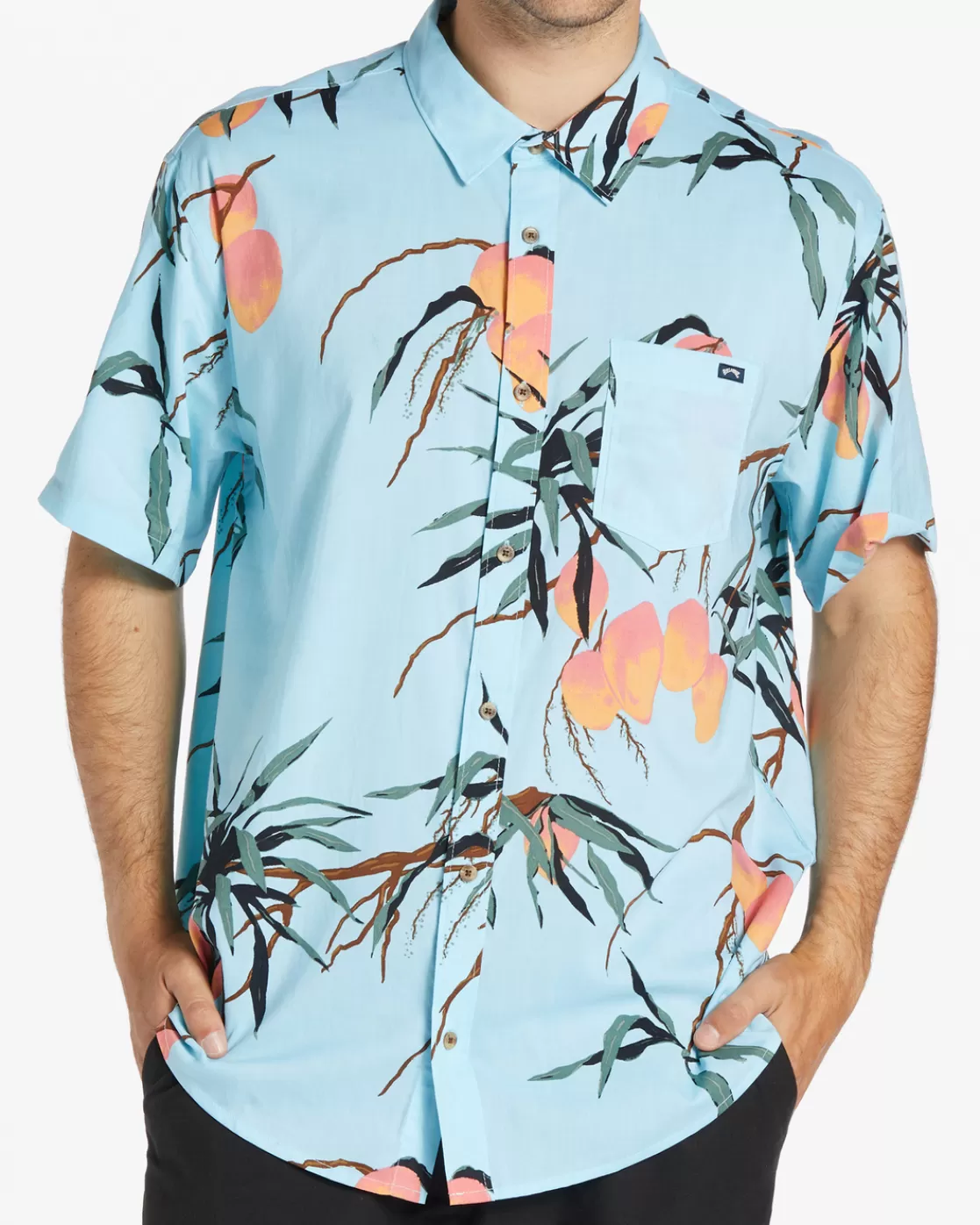 Flash Sale Billabong Sundays Short Sleeve Shirt TIDE POOL