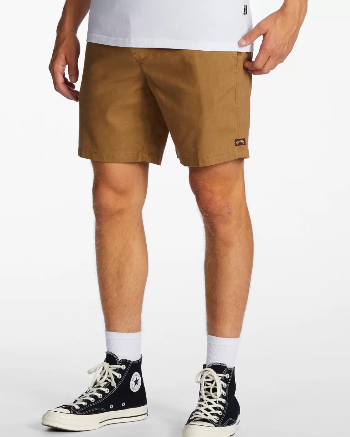 Outlet Billabong Surftrek Hemp Technical Elasticized Shorts ERMINE