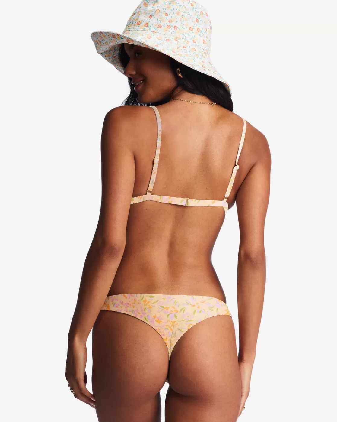 Discount Billabong Sweet Oasis Tanga Bikini Bottoms WASHED NECTAR