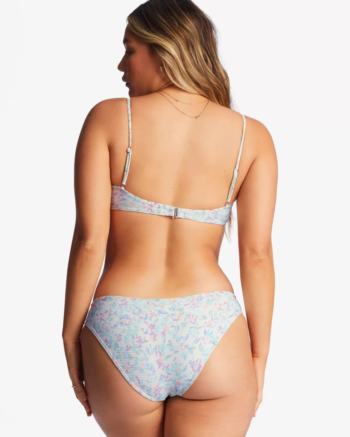 New Billabong Sweet Oasis Tanlines Lowrider Bikini Bottoms SALT CRYSTAL