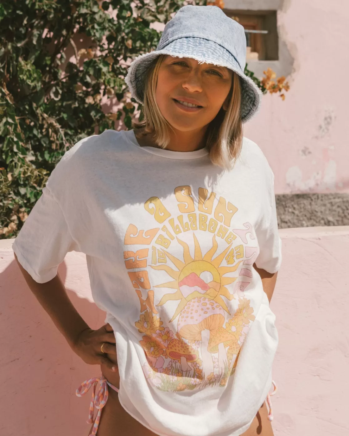 Online Billabong Take A Sun Trip T-Shirt SALT CRYSTAL