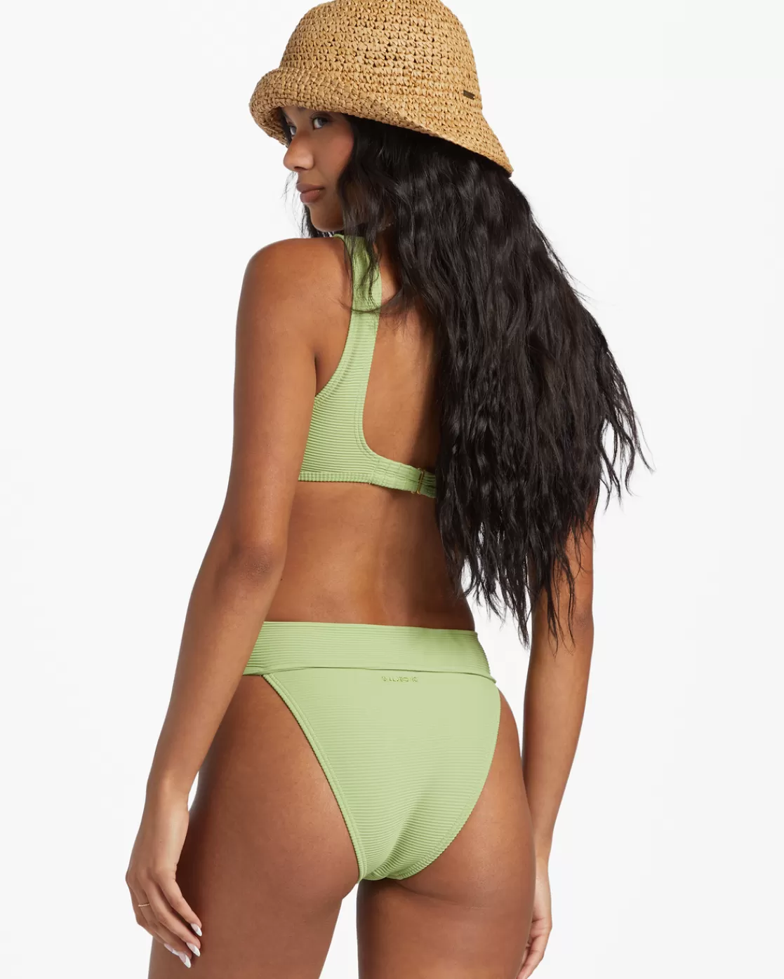 Sale Billabong Tanlines Aruba Bikini Bottoms PALM GREEN