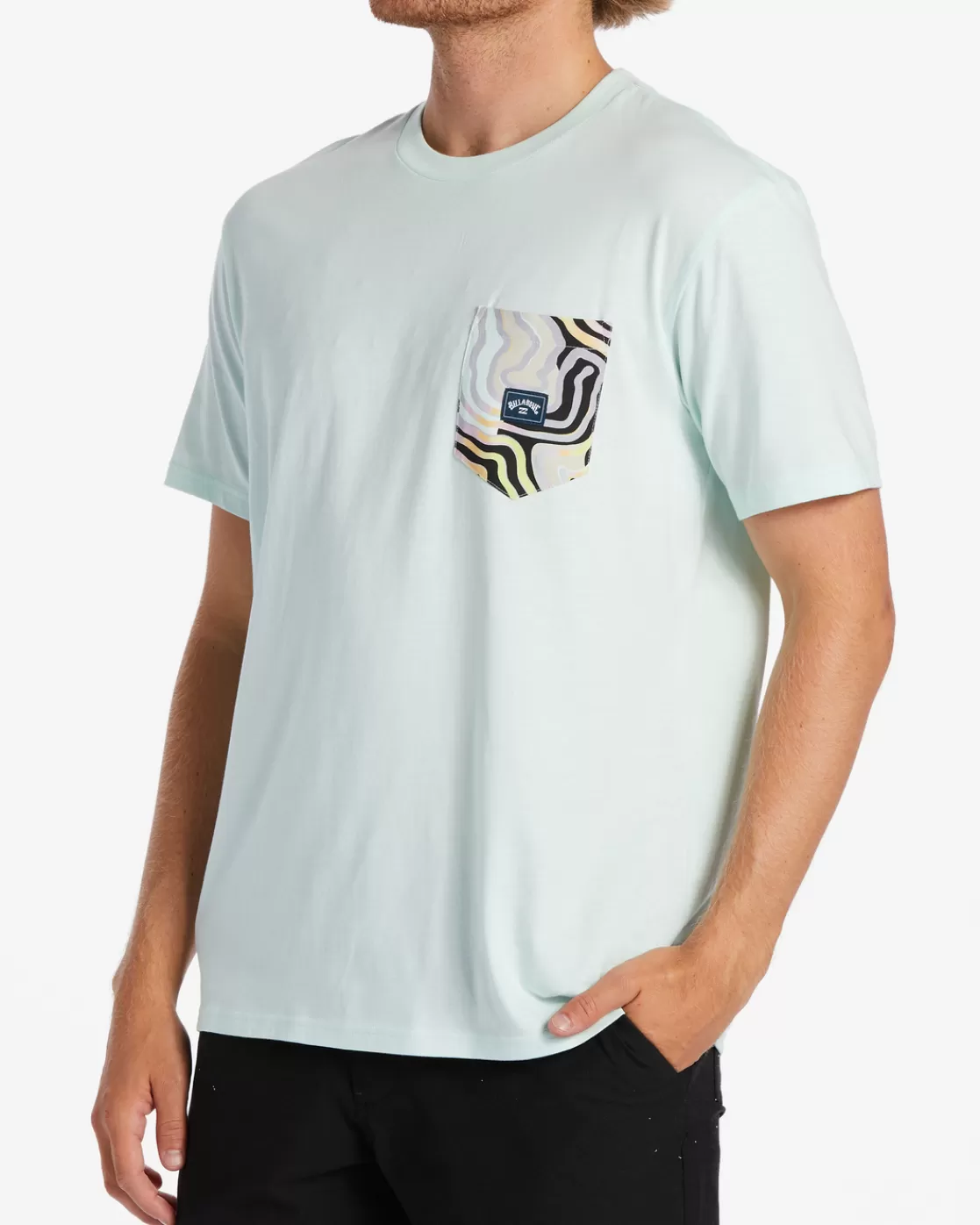 Flash Sale Billabong Team Pocket T-Shirt SEAGLASS