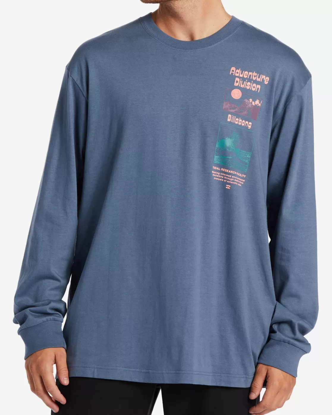 Online Billabong Tidal Research Long Sleeve T-Shirt NORTH SEA